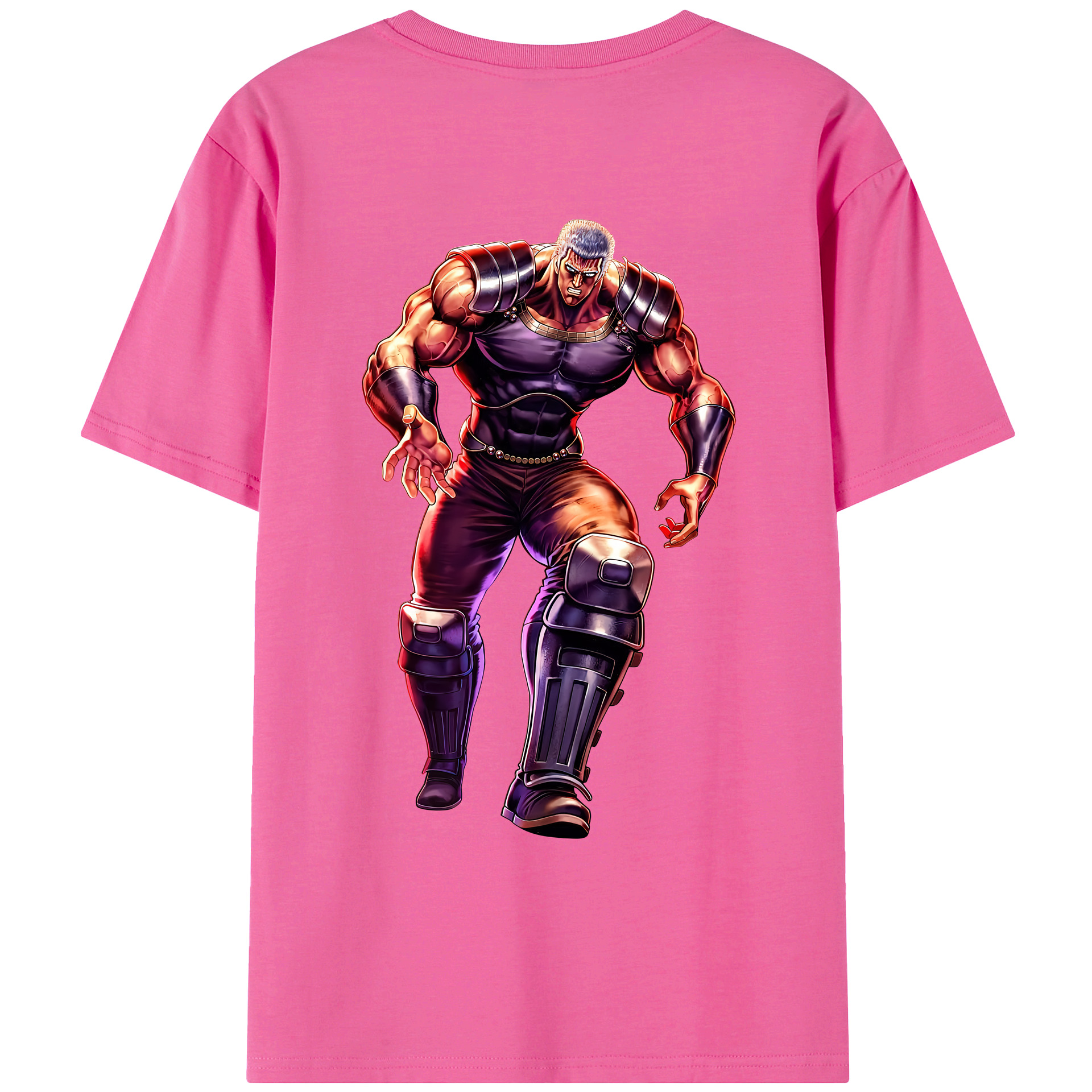 （画像用） 北斗の拳 Fist of the North Star レディース半袖Tシャツ(バックプリント)